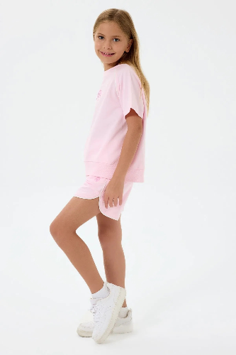 Resim U.S. Polo Assn Kids Kız Çocuk Şort Takım Us2528-G