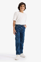 Resim Defacto Erkek Çocuk Jean Pantolon F8430A8/NM34