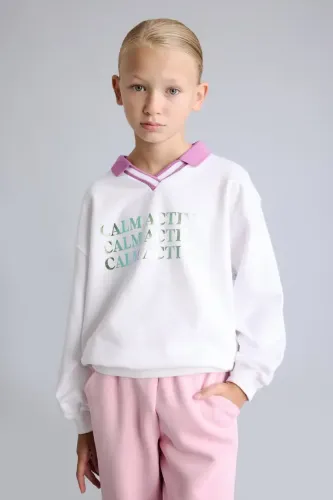 Resim Defacto Kız Çocuk Sweat I3837A8/WT34