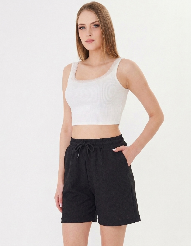 Resim Viole&More Kadın Kot&Kanvas Şort 7001