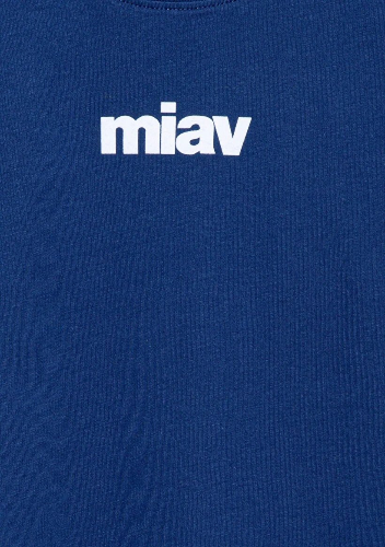 Resim Mavi Miav Baskılı Erkek Çocuk T-shirt M6633270722