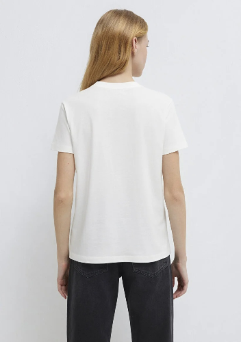 Resim Mavi Kadın T-shirt M1613723-70057