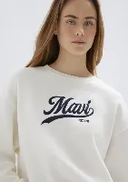 Resim Mavi Kadın Sweat M1S10419-80194