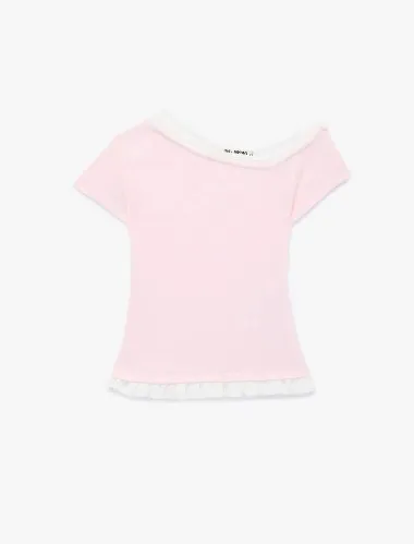 Resim Koton Kadın T-shirt 6SAL10926IK