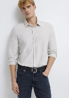 Resim Mavi Erkek Uzun Kol Gömlek M0211858-91410