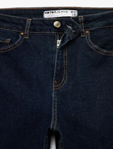Resim Koton Kadın Jean Pantolon 7WAL40053MD