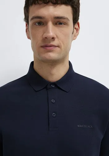 Resim Mavi Erkek T-shirt M0612520-86623