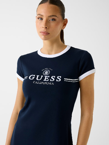 Resim Guess Athleisure  Kadın  Elbise V6GK05K2988-A71W Mıla Ss Short Dress