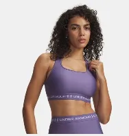 Resim Under Armour Crossback Mid Bra Kadın Spor Sütyen 1361034-520