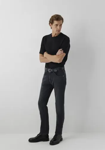 Resim Mavi Kvnç Erkek Jean Pantolon M001070-A4242