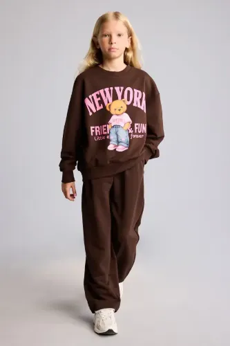 Resim Defacto  Kız Çocuk Sweat I4157A8/BN267