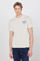 Resim Wrangler Grafik Logo Erkek T-shirt W2610018614