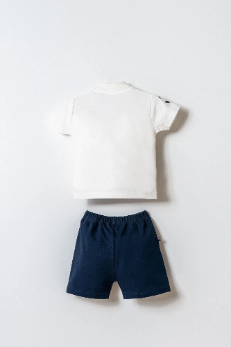 Resim U.S. Polo Assn Bebek Erkek Bebek Şort Takım Usb2885
