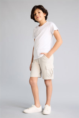 Resim Defacto Erkek Çocuk Penye Şort B5868A8/GR296
