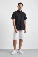 Resim Süvari Cotton Regular Kısa Kol Erkek Gömlek Sgm2017700001