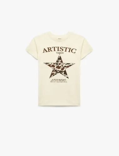 Resim Koton Kız Çocuk T-Shirt 6Skg10318Ak