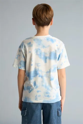 Resim Defacto Erkek Çocuk T-shirt H4335A8/WT34