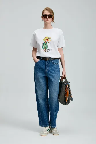 Resim Lufian Fame Kadın T-shirt 121020041