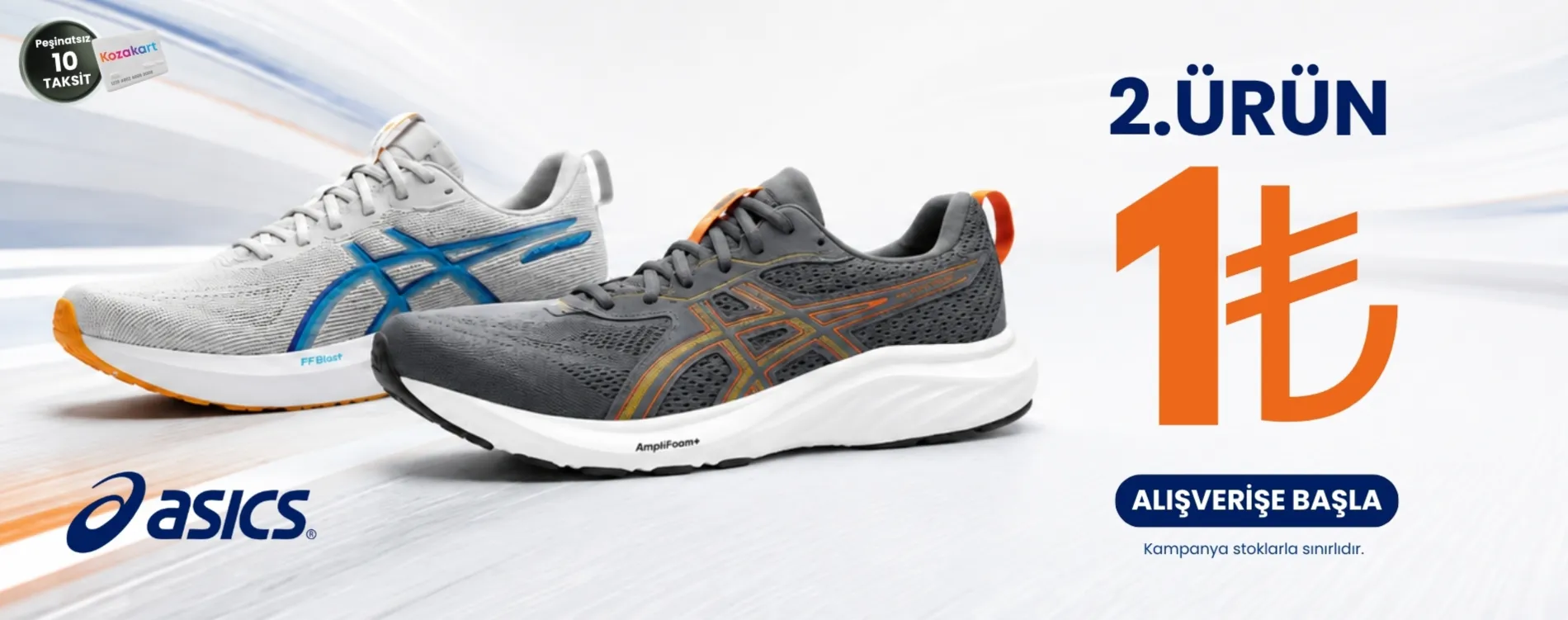 Asics 2. Ürün 1 TL WEB