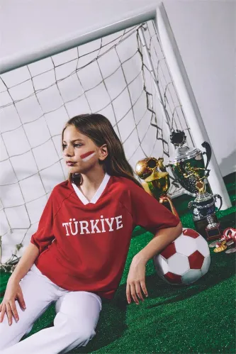 Resim Defacto Kız Çocuk T-shirt I1120A8/RD62