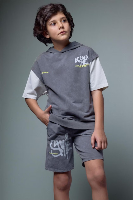 Resim Defacto Erkek Çocuk T-shirt G9737A8/GR452