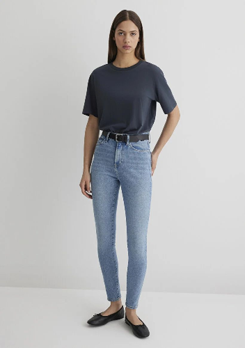 Resim Mavi Serenay Kadın Jean Pantolon M100980-80533