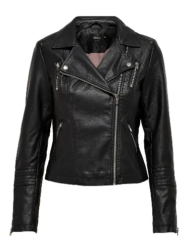 Resim Only Onlgemma Faux Leather Bıker Otw Noos Kadın Mont 15153079