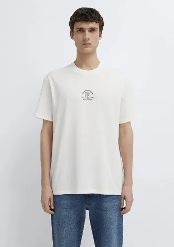 Resim Mavi Erkek T-shirt M0613160-70057