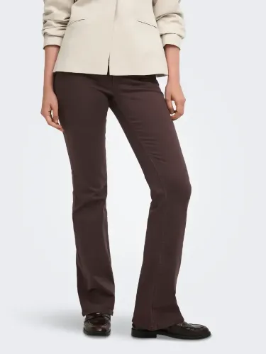 Resim Only Onlblush Mıd Flared Colour Pant Pnt Noos Kadın Kanvas Pantolon 15379119