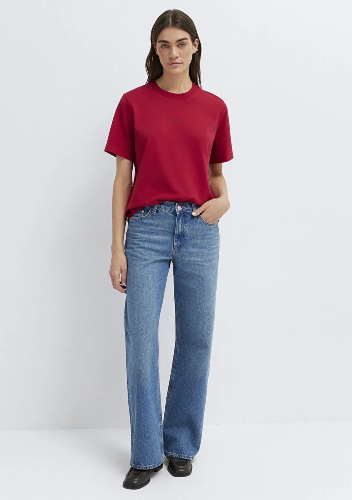 Resim Mavi Kadın T-shirt M1613890-70391