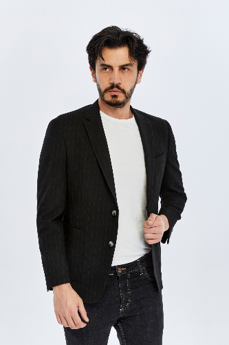 Resim Yenikoza Erkek Deri Mont ve Ceket