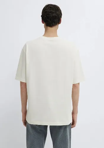 Resim Mavi Erkek T-shirt M0613329-70140