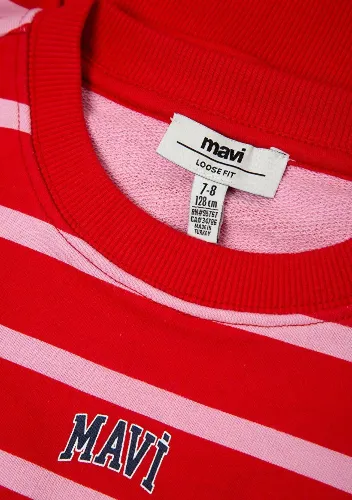 Resim Mavi Kız Çocuk Sweat M7S10038-88044