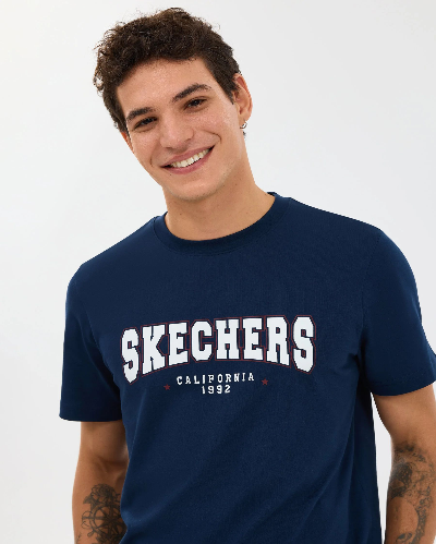 Resim Skechers  M Regular Erkek T-shirt S2610122-0505