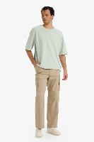 Resim Defacto Erkek T-shirt F9684AX/GN1180