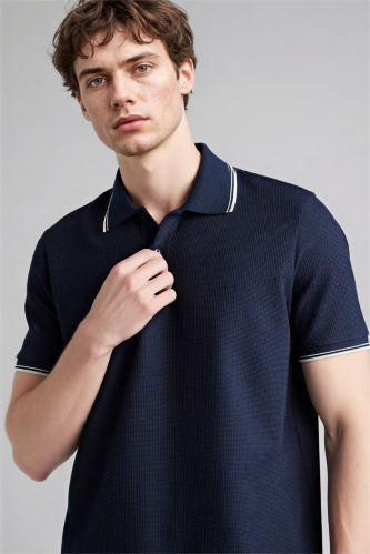 Resim Defacto Erkek T-shirt D7932AX/NV241