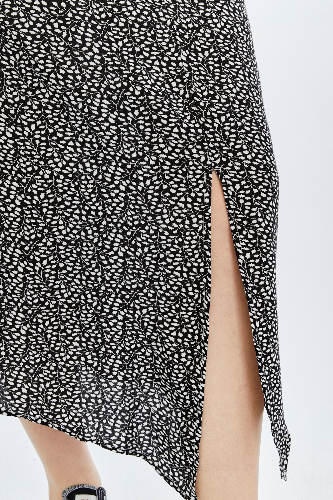 Resim Viole&More Kadın Etek 1293-Kadın Önden Yırtmaçlı