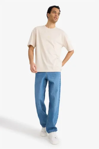 Resim Defacto Erkek T-shirt F8156AX/ER37