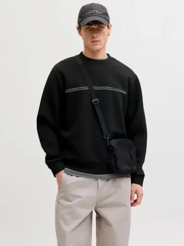 Resim Jack & Jones Jcofusıon Scuba Sweat Crew Neck Sn Erkek Sweat 12289830