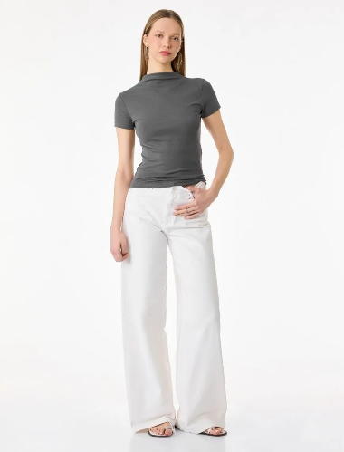 Resim Koton Kadın T-shirt 6SAL10632IK