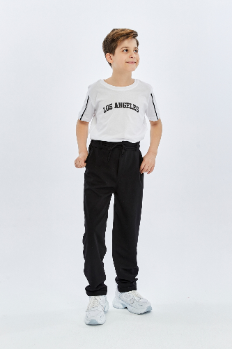 Resim Yenikoza Erkek Çocuk Kanvas Pantolon