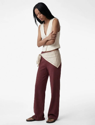 Resim Koton Kadın Kanvas Pantolon 6SAK40032EK