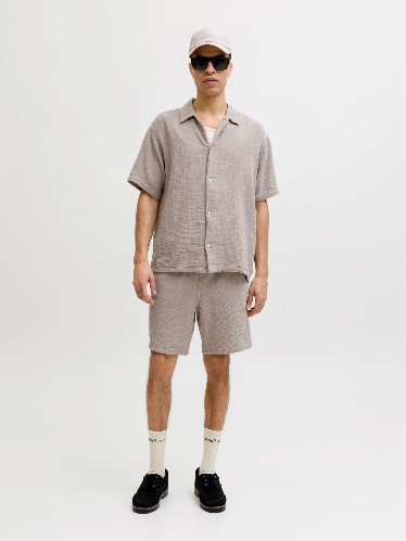 Resim Jack & Jones Jpstjaıden Patras Jogger Short Srt Erkek Kot&Kanvas Şort 12274758