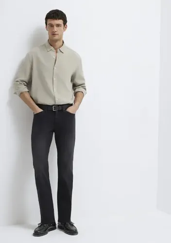 Resim Mavi Hunter Regular Straight Erkek Jean Pantolon M0020218775