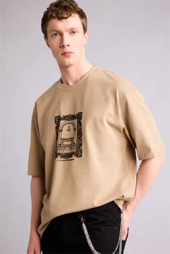 Resim Defacto Erkek T-shirt G5578AX/BG716
