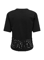 Resim Only Onlrhıne Lıfe S/S Boxy Prınt Top Box Jrs Kadın T-shirt 15368901