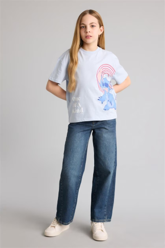 Resim Defacto Kız Çocuk T-shirt G8170A8/BE216