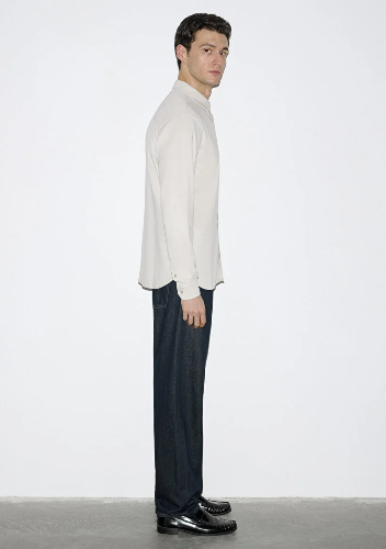 Resim Mavi Erkek Uzun Kol Gömlek M0210818-70134