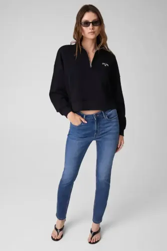 Resim W6YQ05K3862-JBLK Gues Kadın Sweat