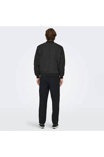 Resim Only & Sons Onsmike Pu Racer Jacket Otw Vd Noos Erkek Deri Mont Ve Ceket 22012339